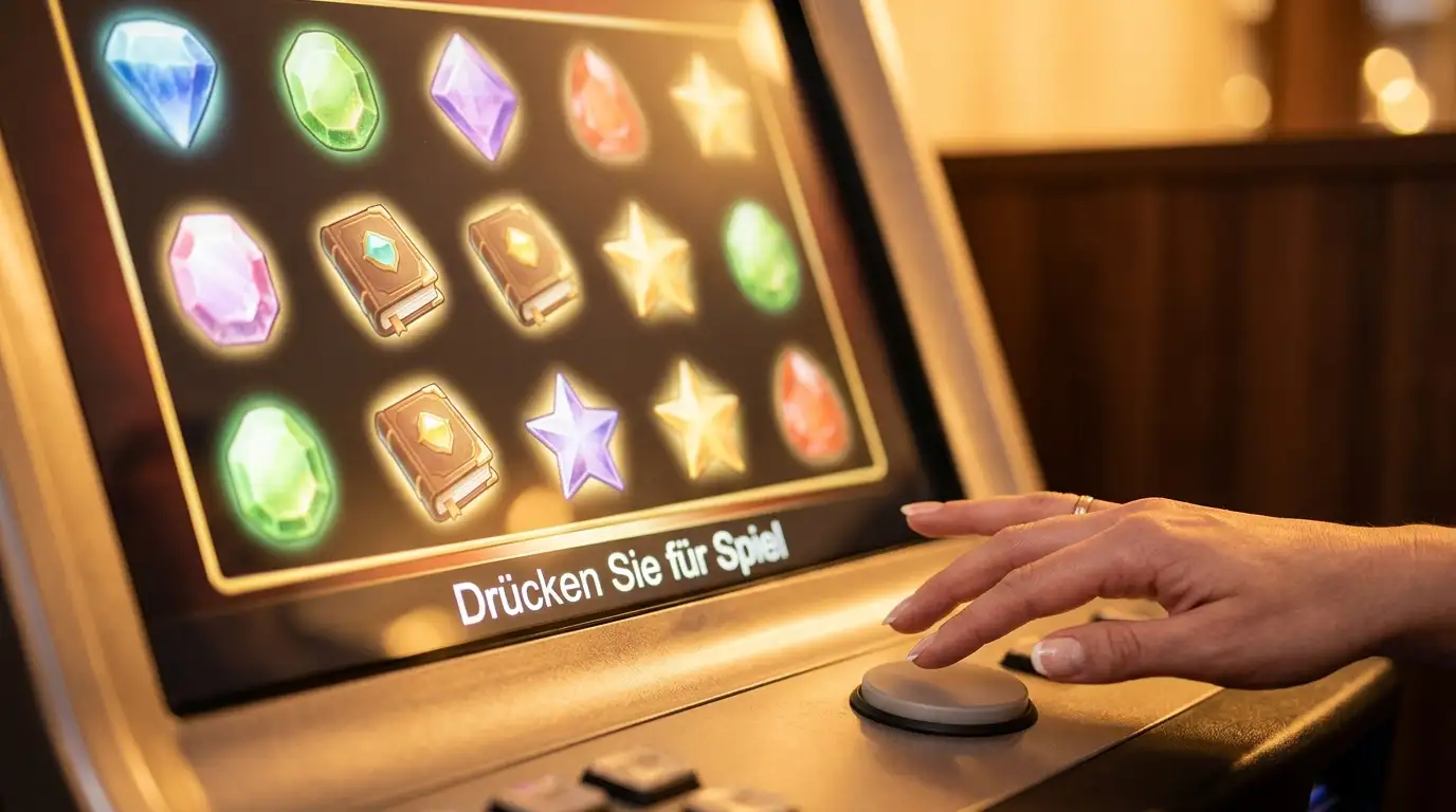 Klassische Spielautomaten-Symbole und Walzen als Gratis-Demo