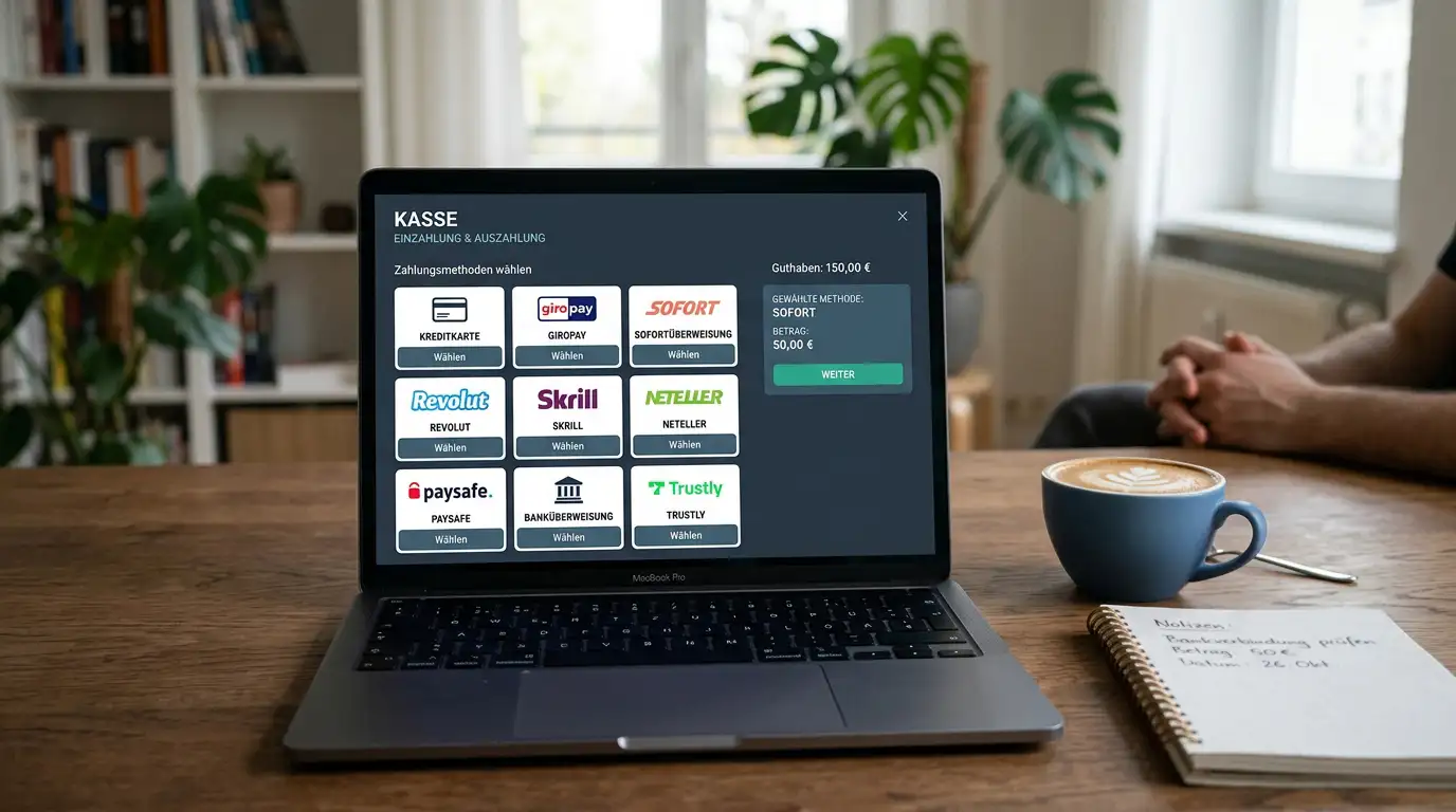 BingBong-Kassenbereich mit Visa Debit und Mastercard als Zahlungsmethoden