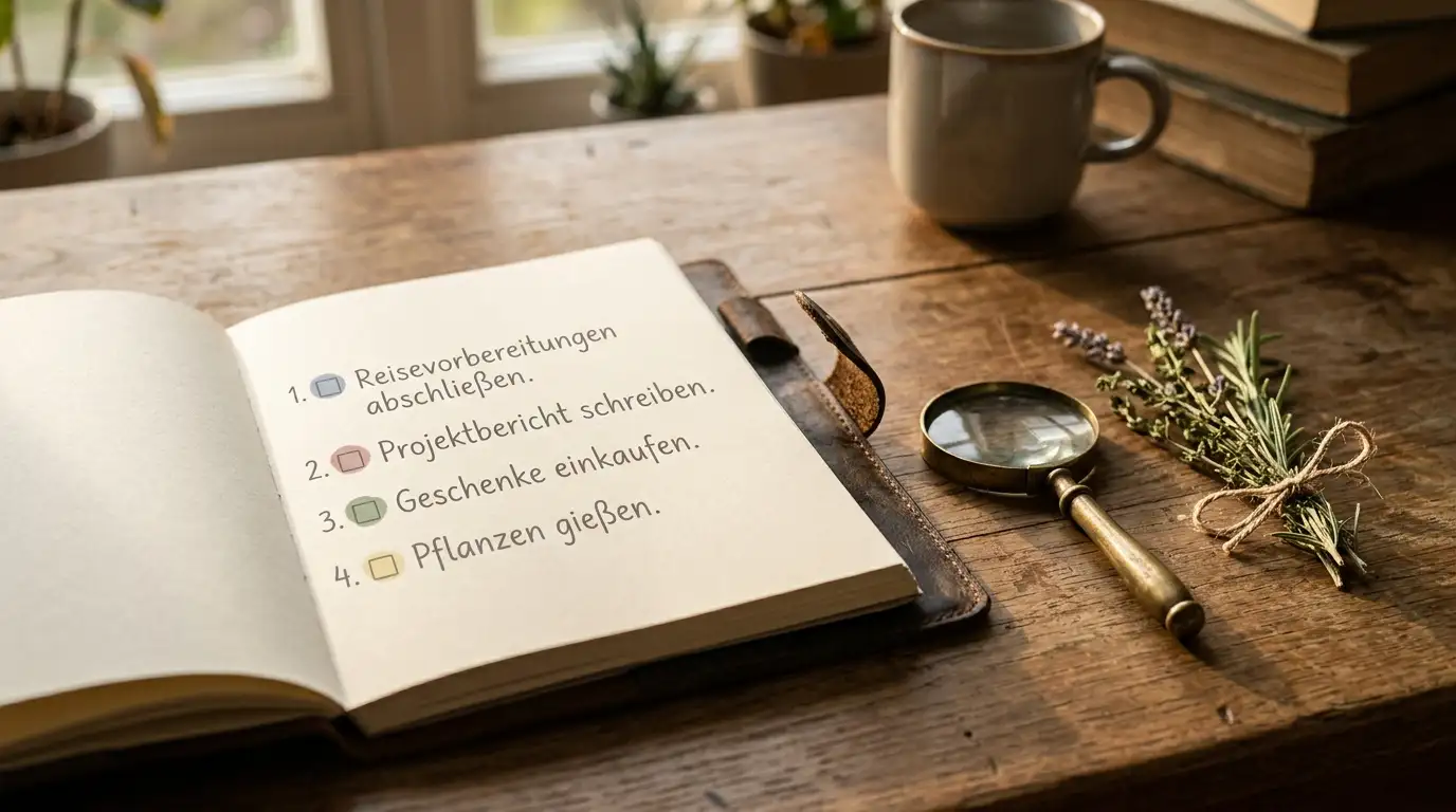 Bedingungen-Dokument als Übersicht