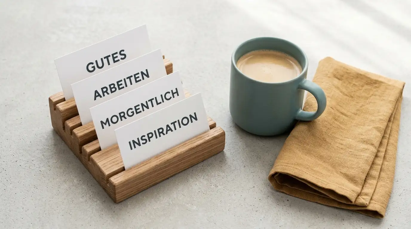 Hero-Bild: Free-Spins-Staffel-Tafel auf einem Schreibtisch