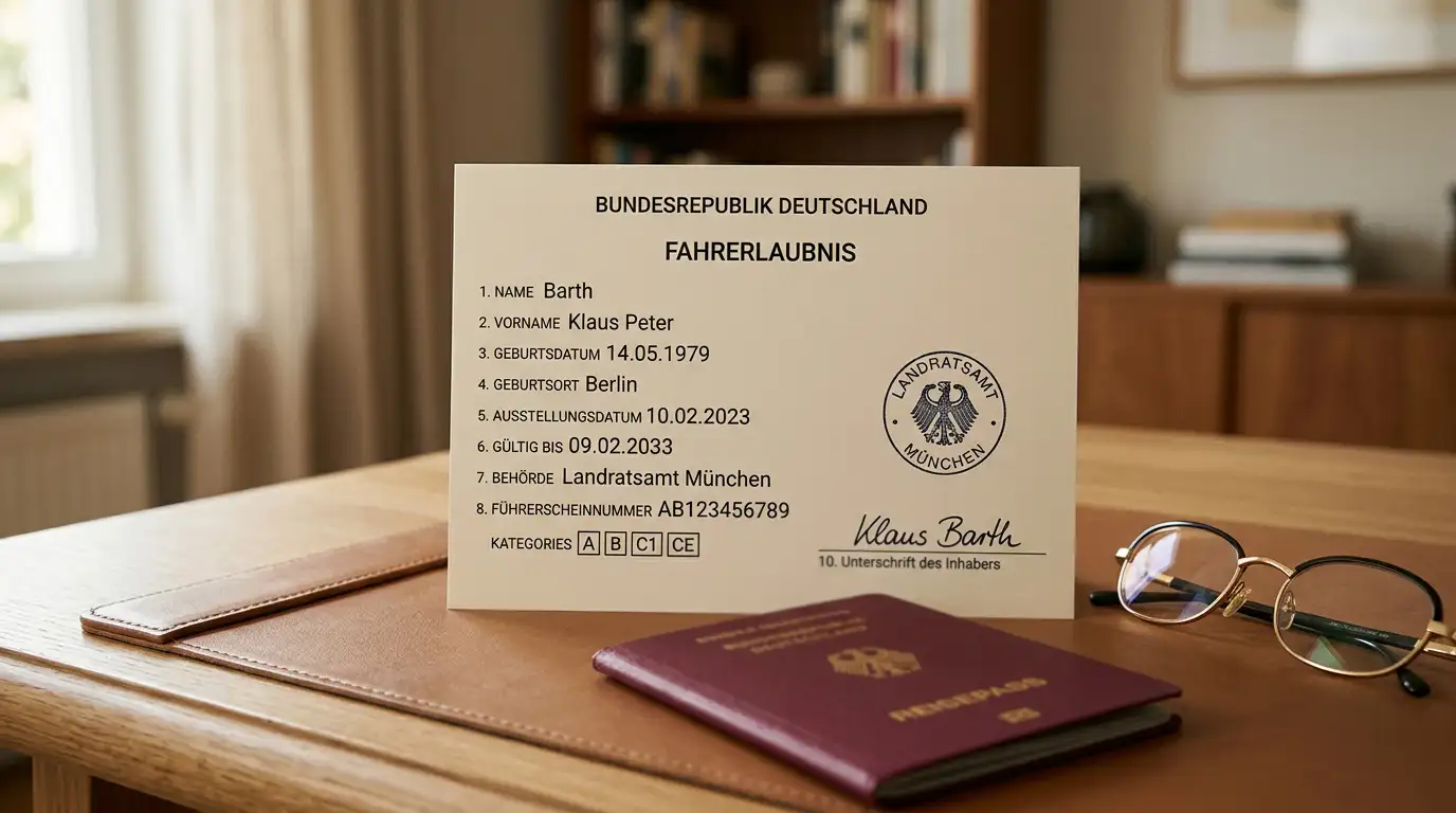 Curaçao-Lizenzdokument mit Stempel und Unterschrift