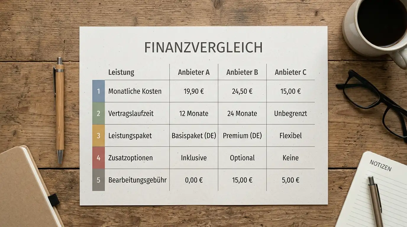 Fünf Casino-Marken auf einem Hintergrund aus ruhigen Farben, Lizenz- und Mindesteinzahlungsangaben unter jedem Logo-Eintrag