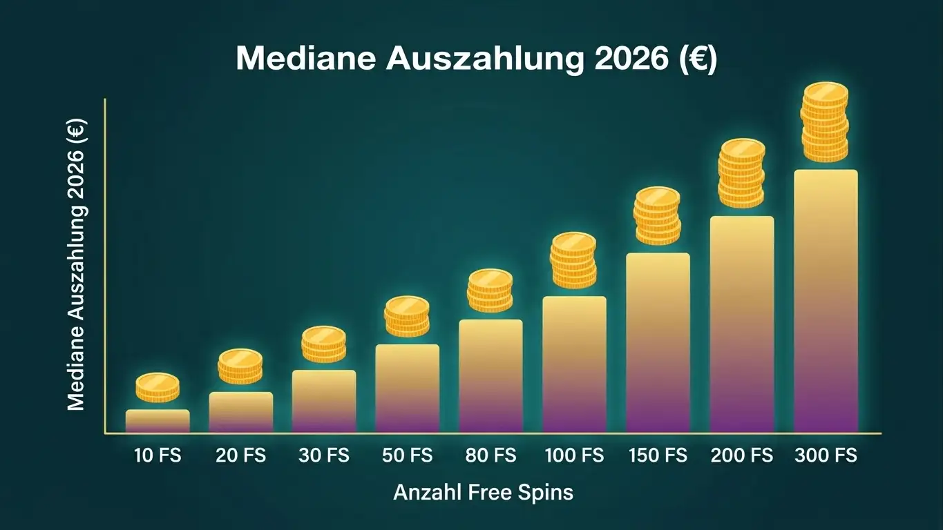 FS-Staffelungen: 20–300 FS mit Median-Auszahlung pro Stufe