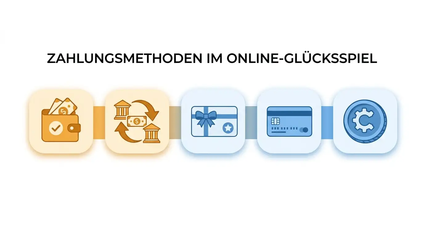 Zahlungsmethoden der Online-Spielothek von PayPal und Paysafecard bis zu Kryptowährungen nach Verfügbarkeit geordnet